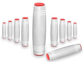 Fidget Mokuru Stick Bastao Roller Anti Stress Branco Kit com 10 Unidades (bsl-gira-4 mokuru kit-10) - ABMIDIA