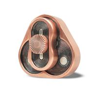 Fidget Slider Magnético YANZHE - Triangular em Metal Bronze