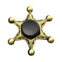 Fidget Spinner Anti-Stress de Metal - Brinquedo para Alívio da Ansiedade
