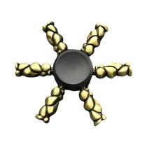 Fidget Spinner Anti-Stress de Metal - Brinquedo para Alívio da Tensão