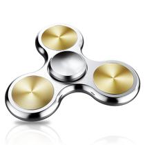 Fidget Spinner ATESSON Aço Inoxidável Ultra Durável Prateado