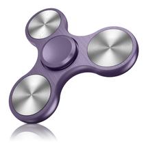 Fidget Spinner ATESSON em aço inoxidável de precisão roxo Fidget Spinner ATESSON em aço inoxidável de precisão roxo