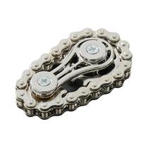 Fidget Spinner De Metal Para Adultos E Crianças Com Engrenagens, Giroscópio De Dedo Antiestresse