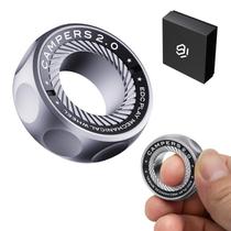 Fidget Spinner Fidget Ring Magnético em Aço Inoxidável