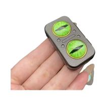 Fidget Spinner Magnético Giratório Coruja Com Cartão De Empurrar, Brinquedo Sensorial EDC De Liga