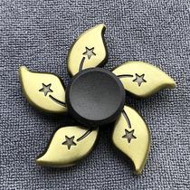 Fidget Spinner Metal Brass Color Zinc Alloy 12 anos ou mais