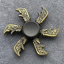 Fidget Spinner Metal Brass Color Zinc Alloy 12 anos ou mais