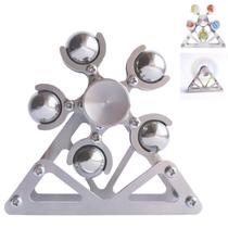 Fidget Spinner Roda Gigante DMaos com Suporte em Aço Inoxidável