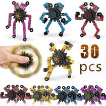 Fidget Spinners Sengtin 30 peças de brinquedos robóticos deformáveis aleatórios
