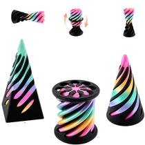 Fidget Toy ajitxalr Impossible Cone Spiral Cone, 3 pacotes