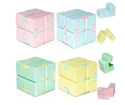 Fidget Toy Anti-stress Popit Lançamento Cubo Infinito - Dt