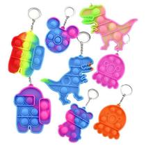 Fidget Toy Brinquedo Antistress Sensorial - Pop It Chaveiro Fidget Toy Brinquedo Antistress Sensorial - Pop It Chaveiro