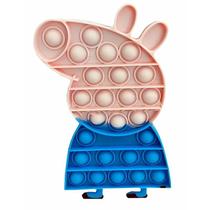 Fidget Toy Bubble Pop It Sensorial Desenho Peppa Pig Azul