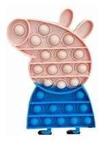 Fidget Toy Bubble Pop It Sensorial Peppa Pig Azul