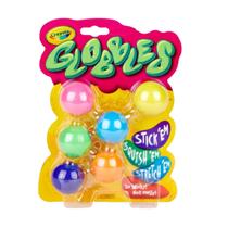 Fidget Toy Crayola Globbles Sticky Fidget Balls 6 quilates para crianças a partir de 4 anos