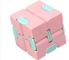 Fidget Toy Cubo Infinito Infinity Cube Antistress Rosa Fidget Toy Cubo Infinito Infinity Cube Antistress Rosa