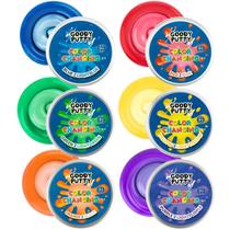 Fidget Toy Goody Putty Color Changing para crianças com 6 conjuntos