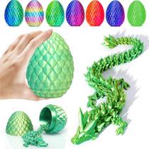 Fidget Toy HEFANDAISHU Dragon Egg com dragão articulado de 30 cm Fidget Toy HEFANDAISHU Dragon Egg com dragão articulado de 30 cm