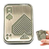 Fidget Toy JUDIXY Poker Fidget Slider Metal brilha no escuro
