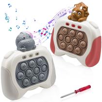 Fidget Toy KAWOWO Pop Fast Push Game Light Up, pacote com 2 unidades para crianças de 3 a 12 anos