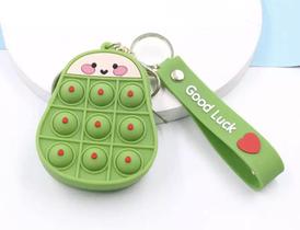 Fidget Toy Melancia Pop It Sensorial Bolsa Chaveiro Pingente