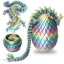 Fidget Toy Pigmiss Dragon impresso em 3D Egg Crystal Dragon