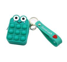 Fidget Toy Sapinho Pop It Sensorial Bolsa Chaveiro Pingente Fidget Toy Sapinho Pop It Sensorial Bolsa Chaveiro Pingente