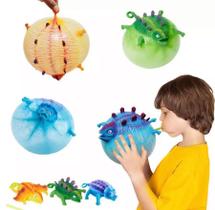 Fidget Toy Squishy Balão Inflável Dinossauros Divertidos - Mega Block Toys