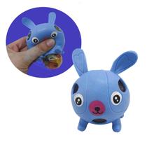 Fidget Toy Squishy Bichinho Apertar Unicórnio / Coelho Azul
