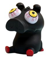 Fidget Toy Squishy Porquinho Preto Olho Esbugalhado