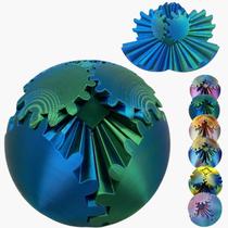 Fidget Toy ULTHOOL Gear Ball de 10,7 cm impressa em 3D para ansiedade Fidget Toy ULTHOOL Gear Ball de 10,7 cm impressa em 3D para ansiedade