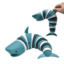 Fidget Toy WOZADU Fidget Slug Articulated Stretch Shark