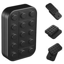 Fidget Toy WSHWXY Fidget Slider Magnetic EDC Haptic Black