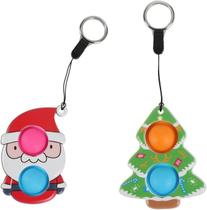 Fidget Toys 2 pacotes de covinhas populares Autism Decompression Fidget Toys Round Silicone Squeeze Toys ADHD Dimple Fidget Toys Crianças Adulto Fidget Toys