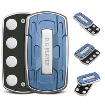 Fidget Toys D.G.PLAYER Fidget Slider Metal Blue para adultos