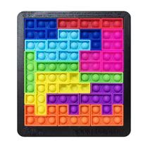 Fidget Toys Fidget Push Bolha de silicone Sensory Fidget Toy