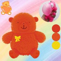 Fidget Toys Mania Flofys Ursinho Colorido Anti Stress Estica Grande Laranja Fidget Toys Mania Flofys Ursinho Colorido Anti Stress Estica Grande Laranja