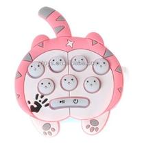 Fidget TOYS POP IT Eletronico LUZ e Som Chaveiro Gato Polibrinq JB01