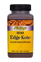 Fiebing's Edge Kote, 120 ml - Acabamento para Bordas de Couro - Marrom Fiebing's Edge Kote, 120 ml - Acabamento para Bordas de Couro - Marrom