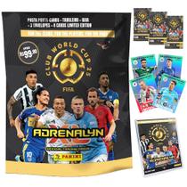 Fifa Club World Cup 2025 Adrenalyn Starterpack Pasta Livro Guia Tabuleiro + 4 Cards Limited