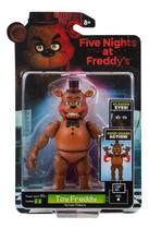 Fig Five Nights At Freddys 2 Boneco Toy Freddy 13 cm Articulado - Botão Acão Candide/Jazwares
