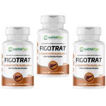 Figotrat 180 Cápsulas 500mg desinflamação Redução de Gordura Fígado Natural - EP