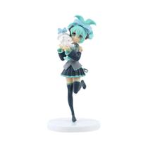 Figura Anime Kawaii 21cm - Hatsune Miku e Cinnamoroll - Colecionável para Decoração Figura Anime Kawaii 21cm - Hatsune Miku e Cinnamoroll - Colecionável para Decoração