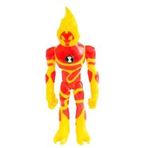 Figura articulada - 30 cm - ben 10 - chama - sunny