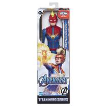 Figura Articulada - 30 Cm - Titan Heroes - Disney - Marvel - Avengers - Capitã Marvel - Hasbro