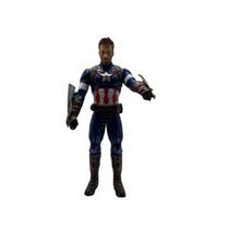 Figura Articulada Capitão América 30 cm Super Herói Marvel para Crianças e Adultos