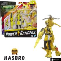 Figura Articulada e Acessórios - Power Rangers - Beast Morphers - Morph-X Key - Ranger Amarelo - Hasbro