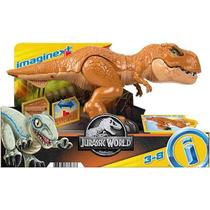 Figura Articulada Imaginext 37Cm Jurassic World T-Rex Ação