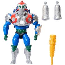 Figura Articulada Mekaneck MOTU X TMNT Turtles of Grayskull Masters of the Universe Teenage Mutant Ninja Turtles 14 cm