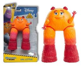 Figura Articulada Monstros S.A. Val Little - Monstros no Trabalho - Disney - Mattel - GXK83